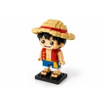 Mô hình lắp ráp mini Luffy One Piece chụp ở góc khác
