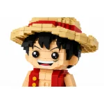 Mô hình lắp ráp mini Luffy One Piece chụp ở góc khác