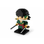Mô hình lắp ráp mini Zoro One Piece chụp ở góc khác