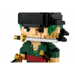 Mô hình lắp ráp mini Zoro One Piece chụp ở góc khác