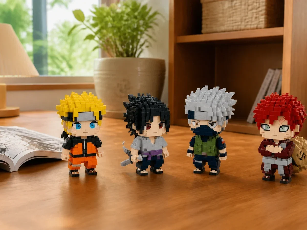 Bộ sưu tập mô hình lắp ráp mini Naruto