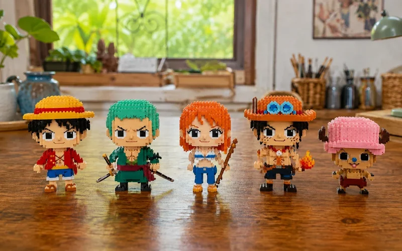 Bộ sưu tập mô hình lắp ráp mini One Piece