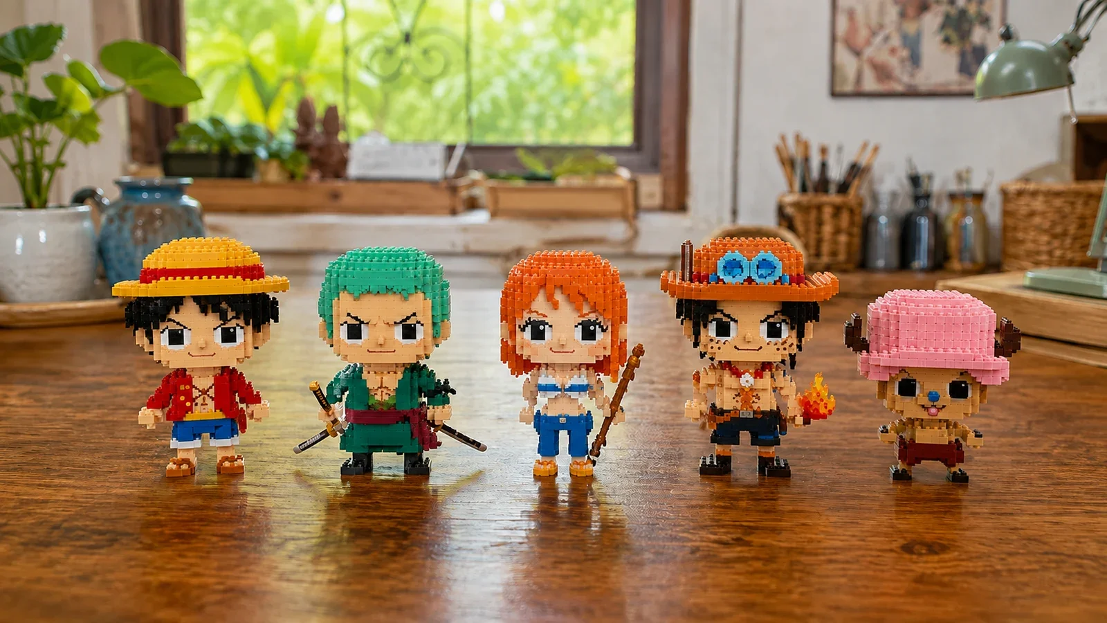 Bộ sưu tập mô hình lắp ráp mini One Piece