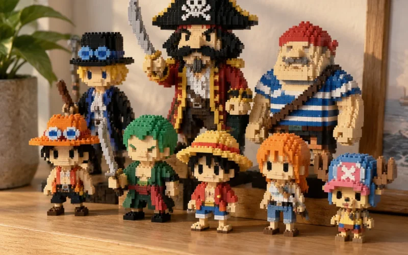 One Piece: gom đủ băng Mũ Rơm, bắt đầu từ ai
