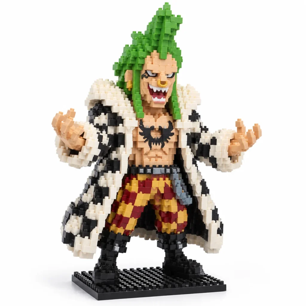 Mô hình lắp ráp mini nhân vật Bartolomeo One Piece đã lắp xong