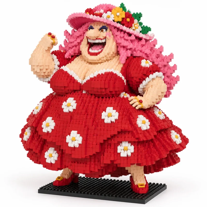 Mô hình lắp ráp mini nhân vật Big Mom One Piece đã lắp xong