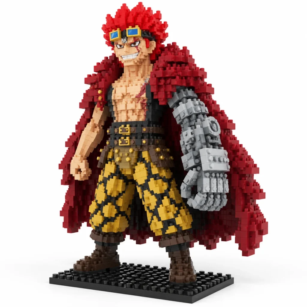 Mô hình lắp ráp mini nhân vật Eustass Kid One Piece đã lắp xong