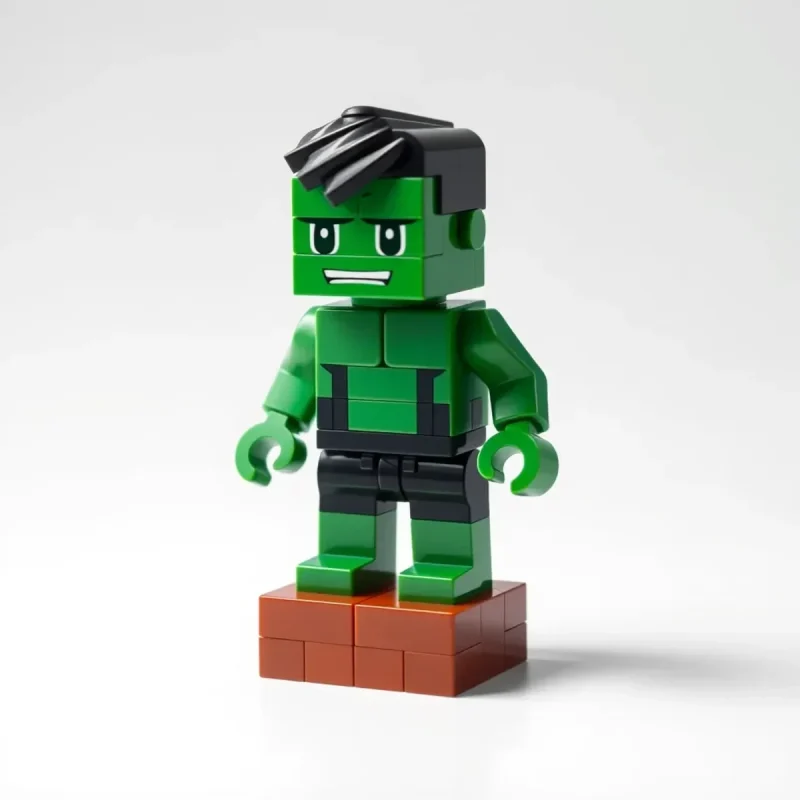 Mô hình lắp ráp mini nhân vật Hulk đã lắp xong