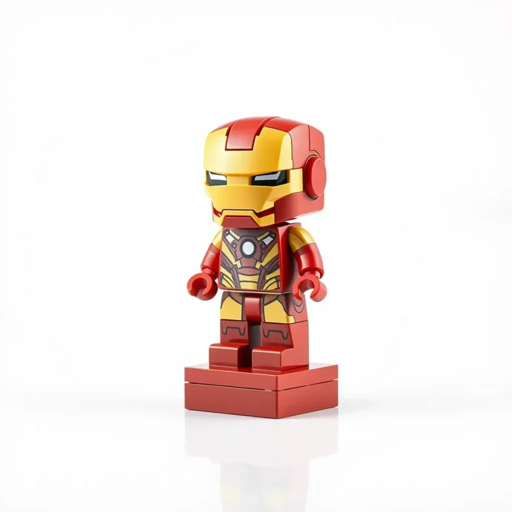 Mô hình lắp ráp mini nhân vật Iron Man đã lắp xong