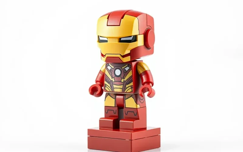 Mô hình lắp ráp mini nhân vật Iron Man đã lắp xong