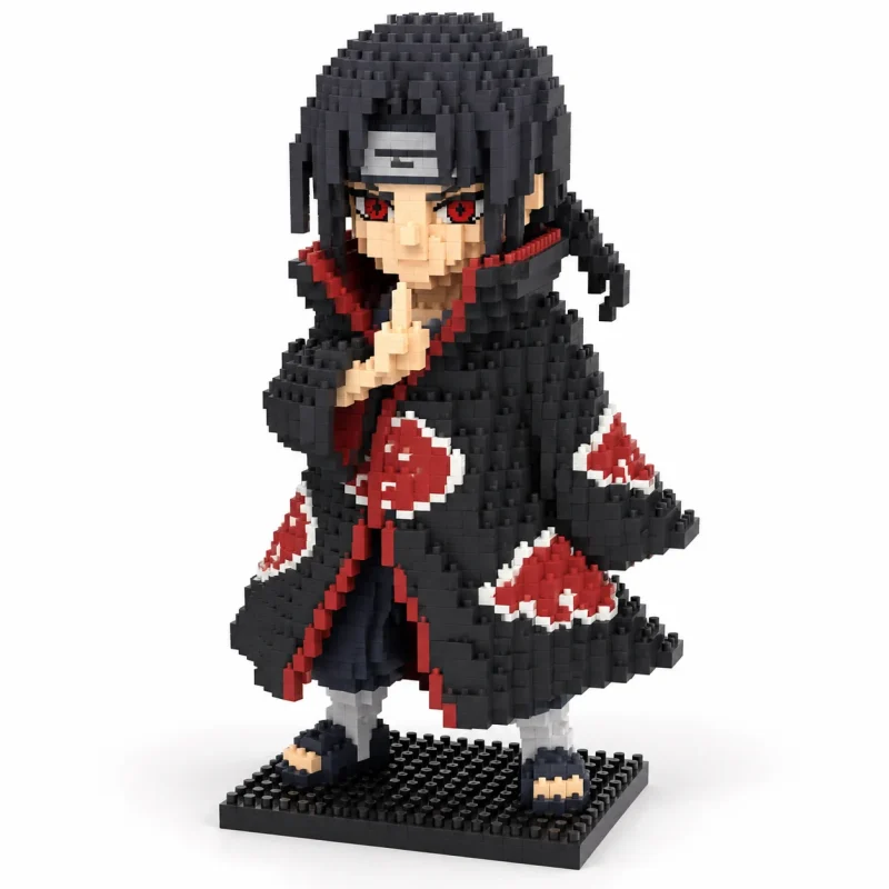 Mô hình lắp ráp mini nhân vật Itachi Uchiha đã lắp xong