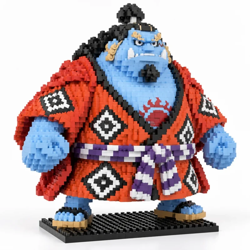Mô hình lắp ráp mini nhân vật Jinbe One Piece đã lắp xong