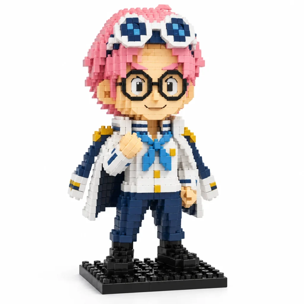 Mô hình lắp ráp mini nhân vật Koby One Piece đã lắp xong