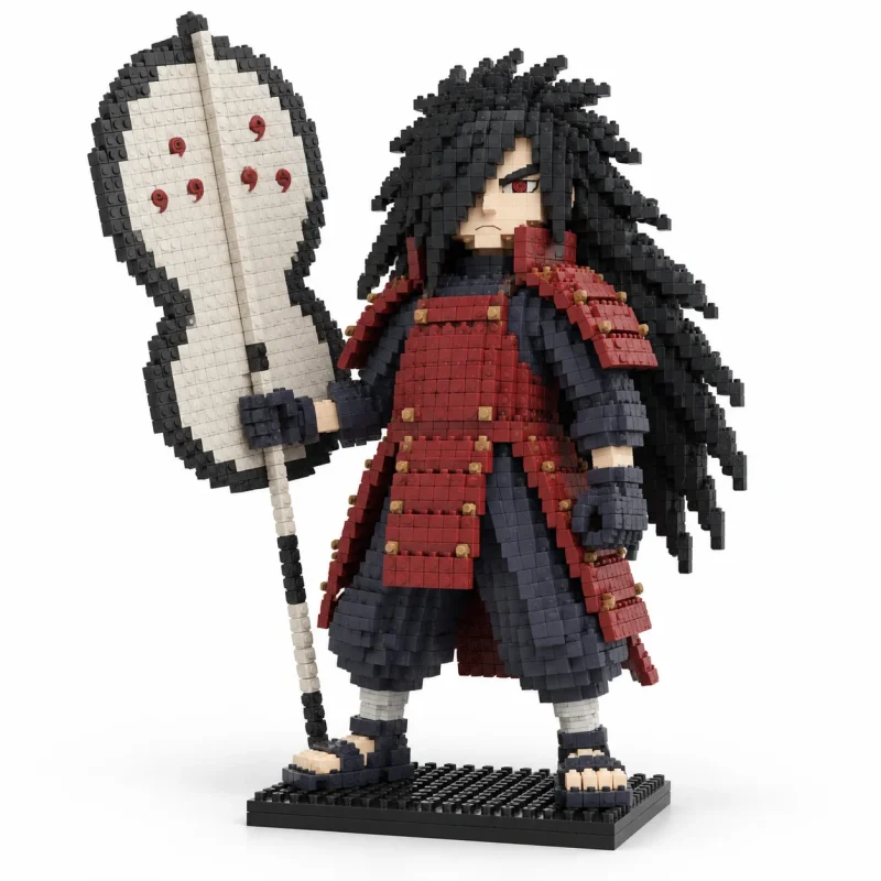 Mô hình lắp ráp mini nhân vật Madara Uchiha đã lắp xong
