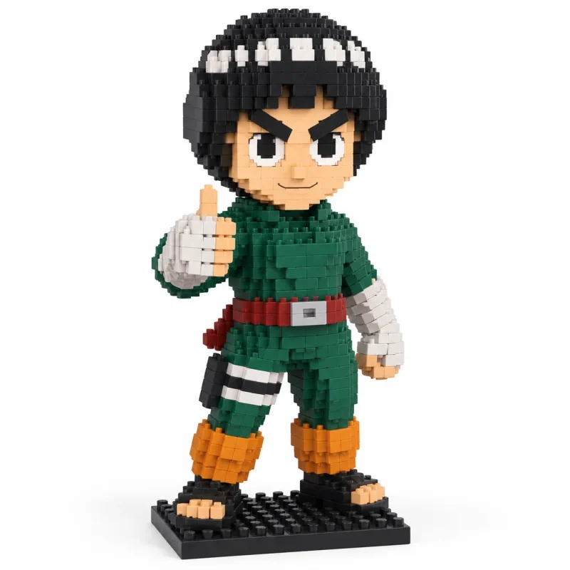 Mô hình lắp ráp mini nhân vật Might Guy đã lắp xong