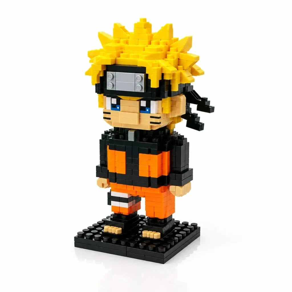 Mô hình lắp ráp mini nhân vật Naruto đã lắp xong