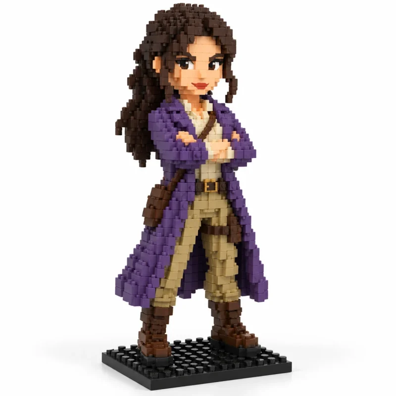 Mô hình lắp ráp mini nhân vật Nico Robin One Piece đã lắp xong