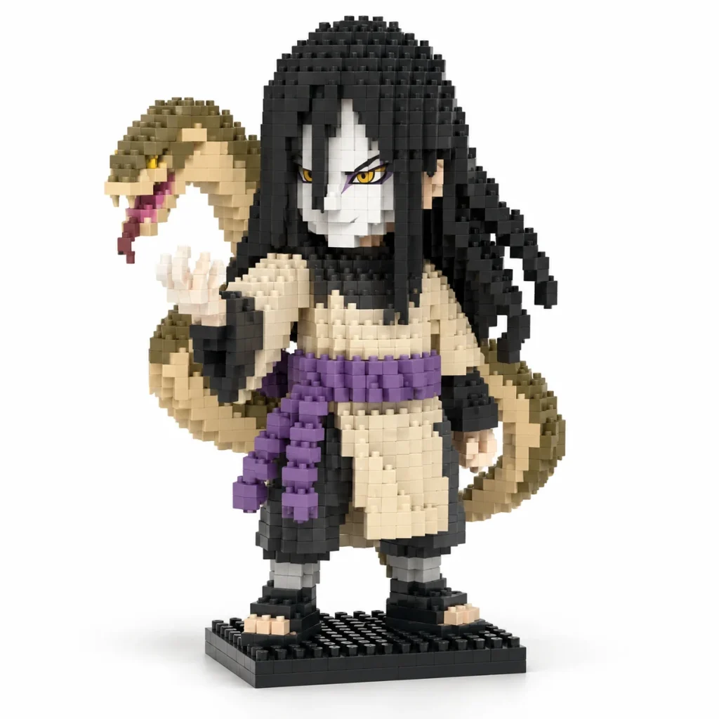 Mô hình lắp ráp mini nhân vật Orochimaru đã lắp xong