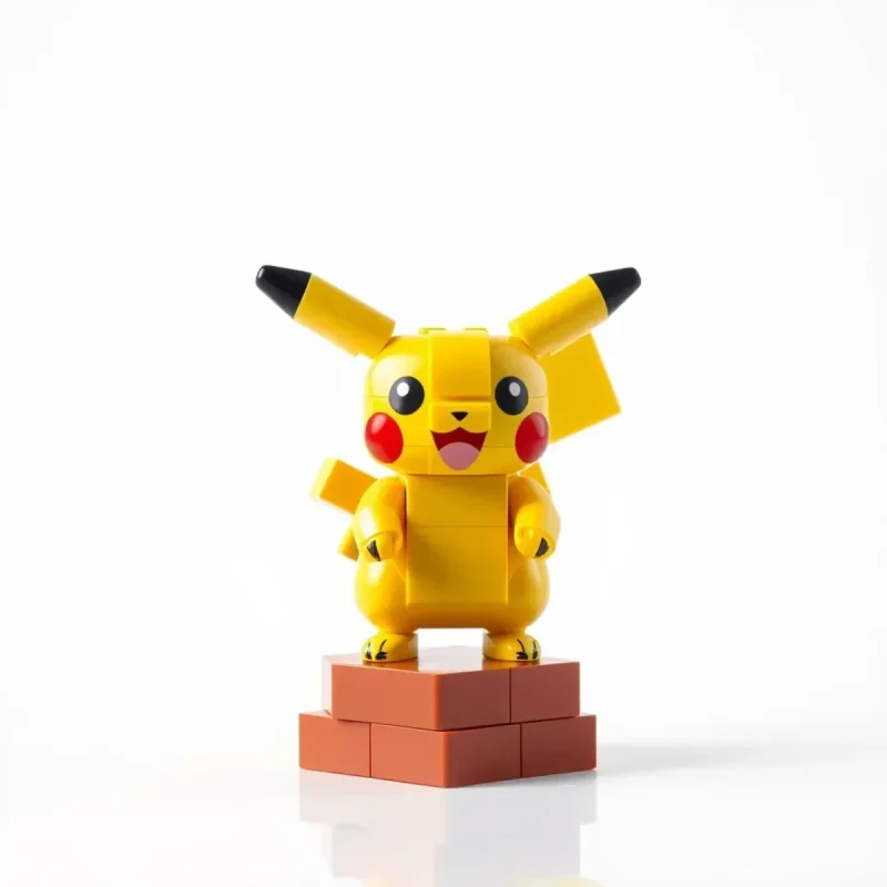 Mô hình lắp ráp mini nhân vật Pikachu đã lắp xong