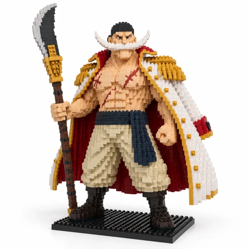 Mô hình lắp ráp mini nhân vật Râu Trắng One Piece đã lắp xong