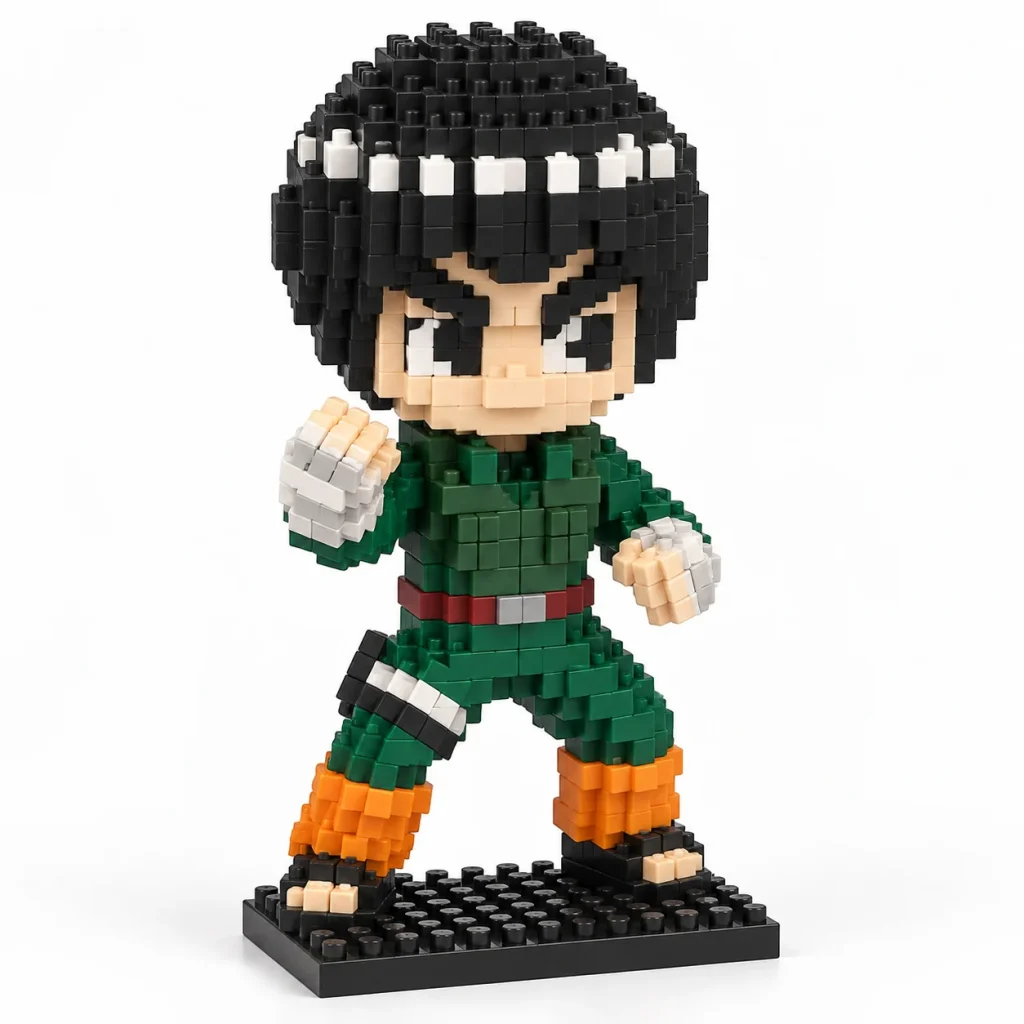 Mô hình lắp ráp mini nhân vật Rock Lee đã lắp xong