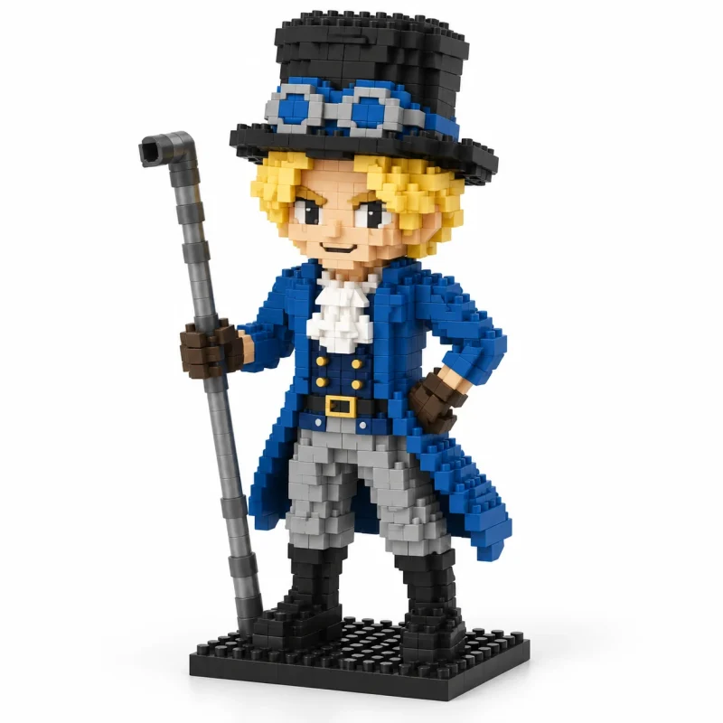 Mô hình lắp ráp mini nhân vật Sabo One Piece đã lắp xong