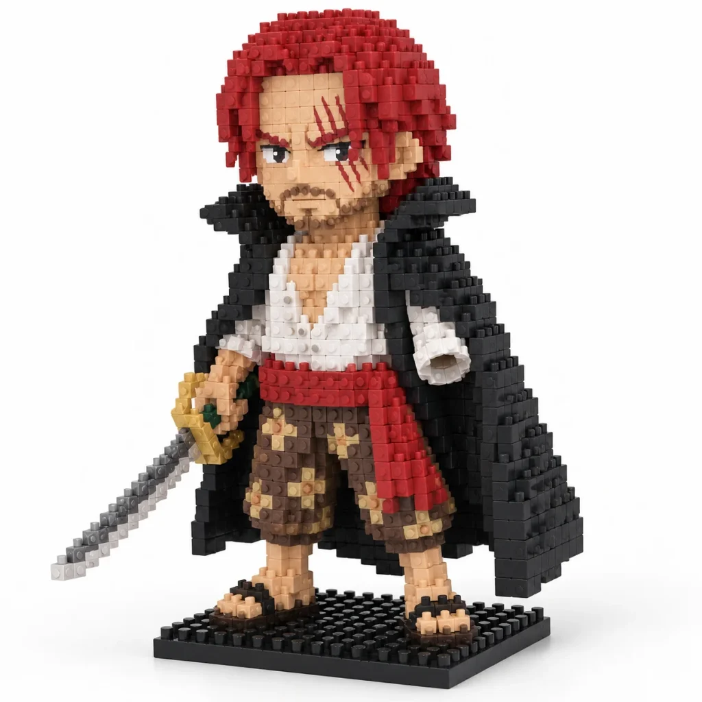 Mô hình lắp ráp mini nhân vật Shanks One Piece đã lắp xong