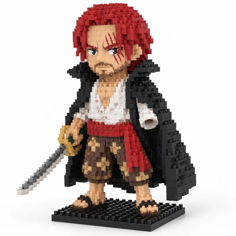 Mô hình lắp ráp mini nhân vật Shanks One Piece đã lắp xong