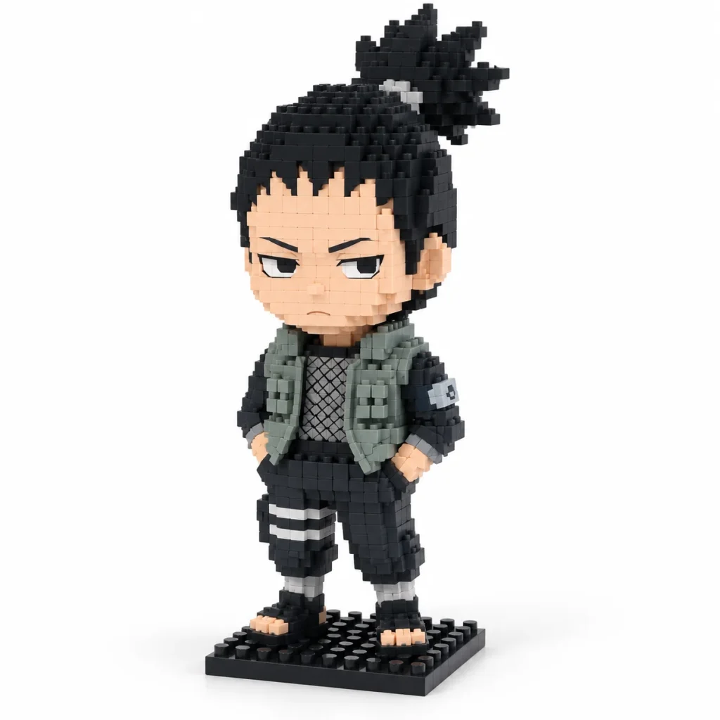 Mô hình lắp ráp mini nhân vật Shikamaru Nara đã lắp xong