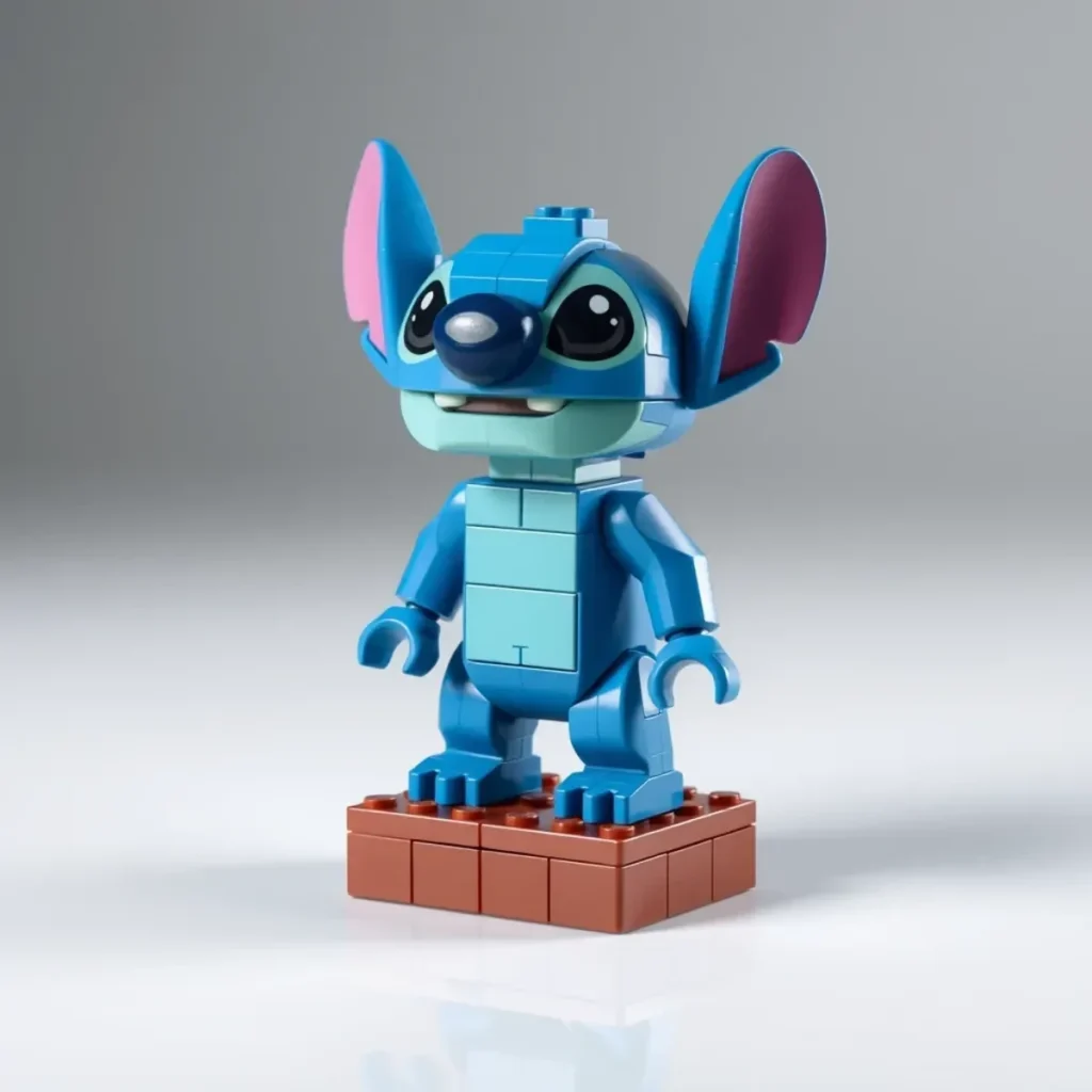 Mô hình lắp ráp mini nhân vật Stitch đã lắp xong