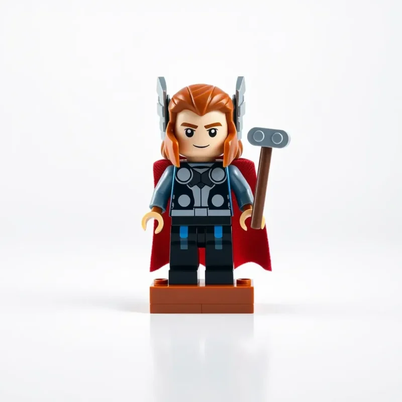 Mô hình lắp ráp mini nhân vật Thor đã lắp xong