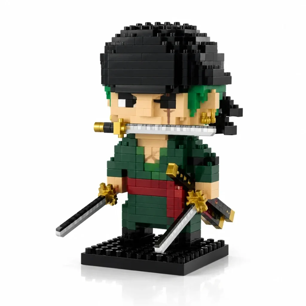 Mô hình lắp ráp mini nhân vật Zoro đã lắp xong
